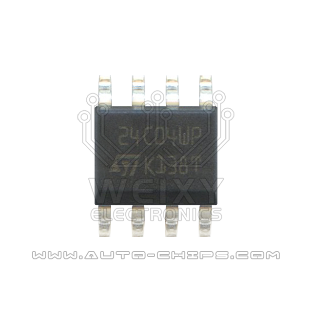 24C04 SOIC8  Commonly used EEPROM chip for automobiles, Truck and excavator