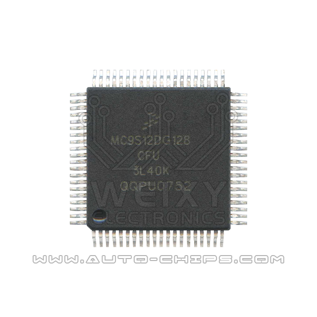 MC9S12DG128CFU 3L40K commonly used MCU chip for Audi A6L J518 steering column lock ELV
