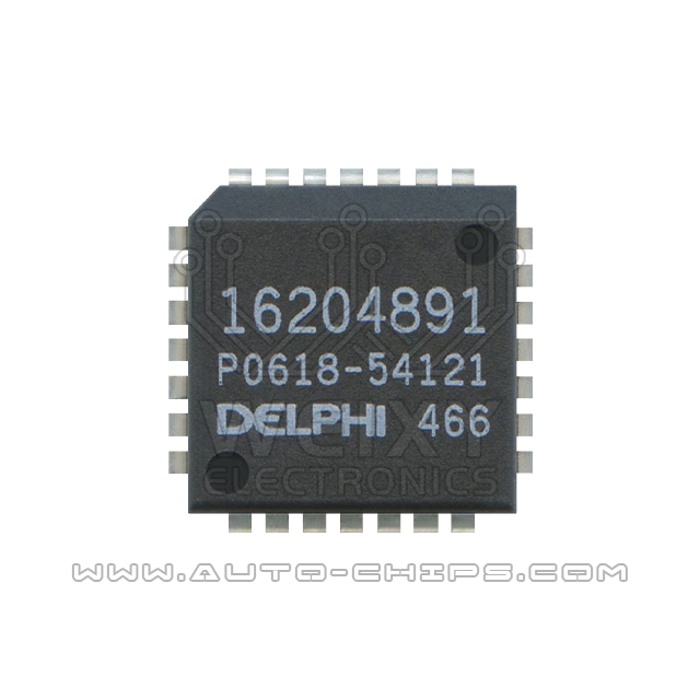 16204891 commonly used vulnerable drive chip for Delphi ECU