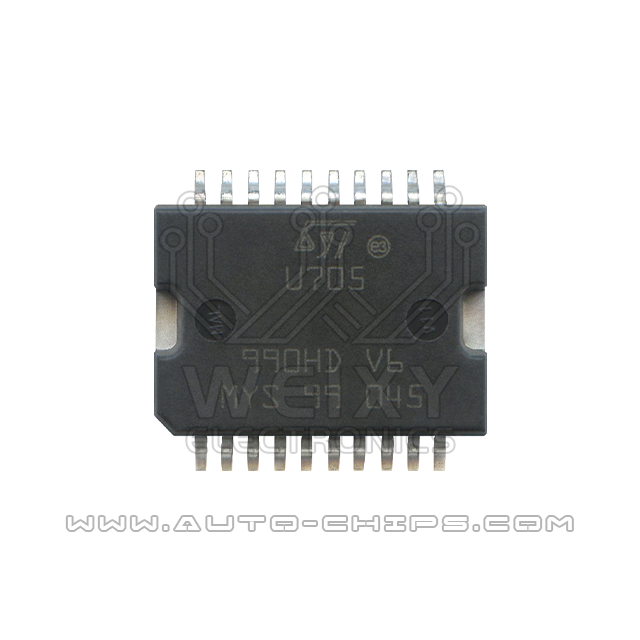 U705 commonly used vulnerable  idle throttle drive chip for  SIEMENS Automotive ECU