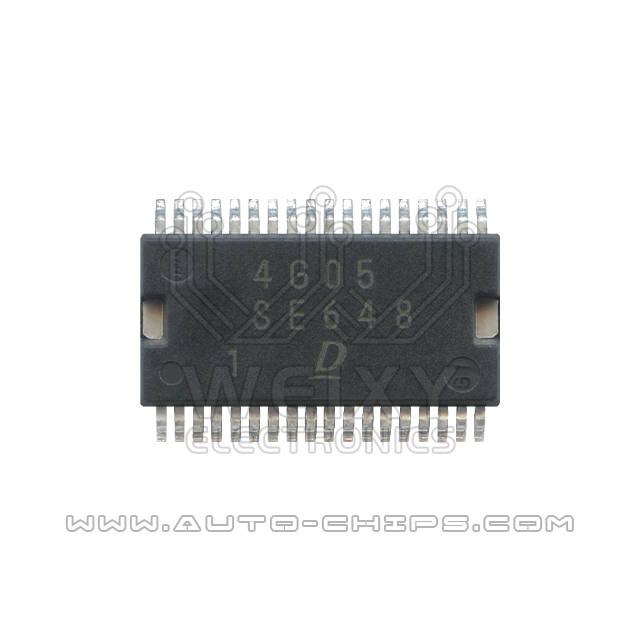 SE648  commonly used vulnerable driver IC for Toyota ECU