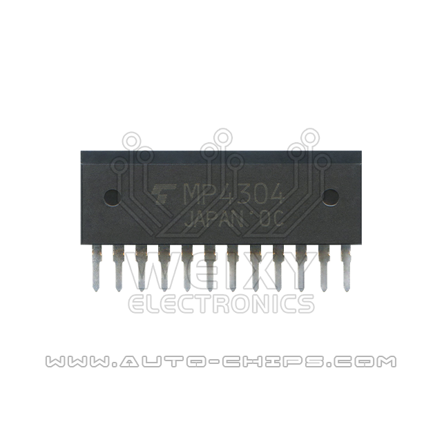 MP4304 commonly used vulnerable driver IC for Toyota ECU