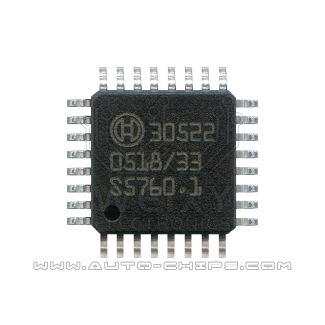 30522 Bosch ECU commonly used vulnerable driver chips