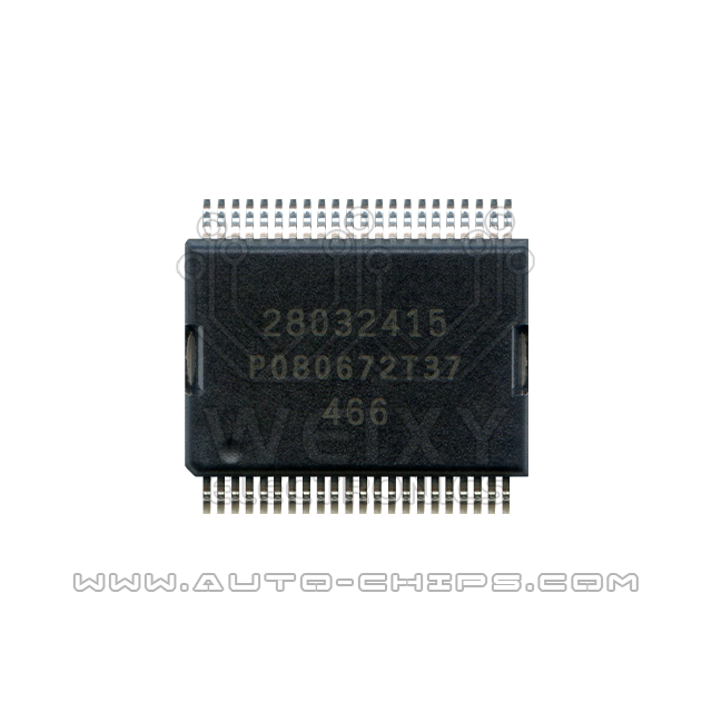 28032415  commonly used vulnerable driver chip for Delphi MT80 ECU