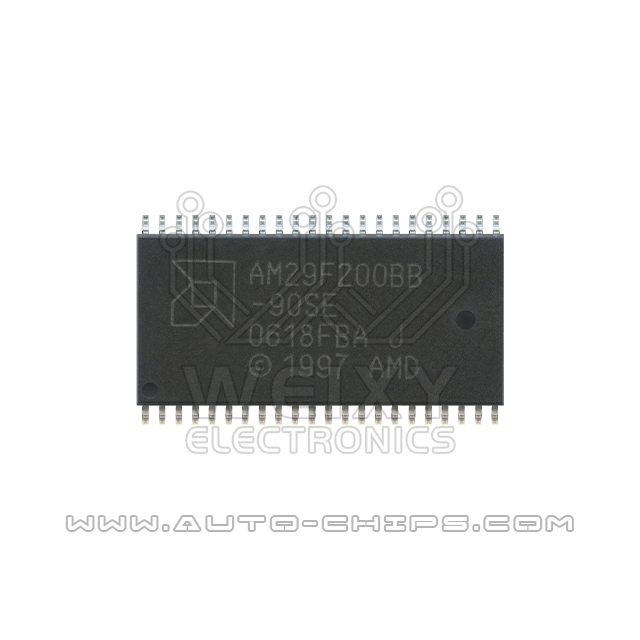 AM29F200BB-90SE  commonly used vulnerable FLASH chip for automotive ECU