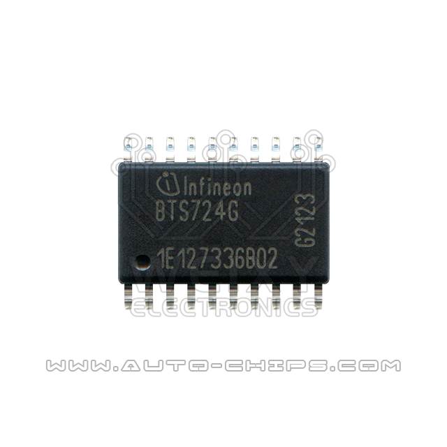 BTS724G  commonly used vulnerable chip for automotive BCM