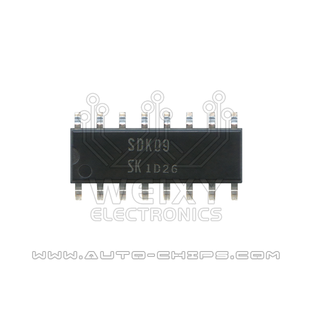 SDK09 chip use for Automotives ECU