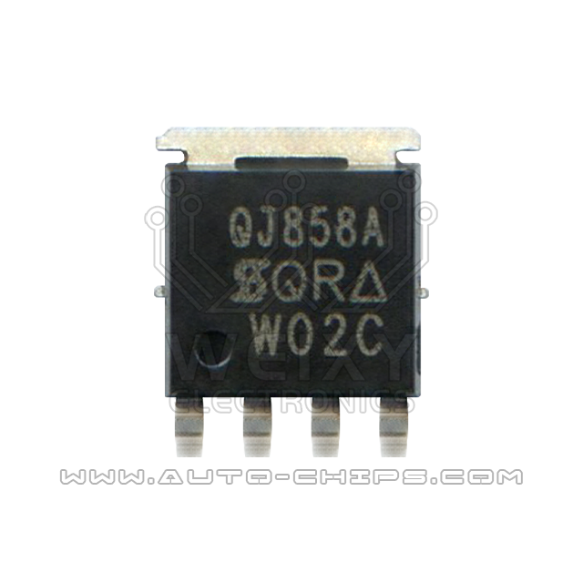 QJ858A Commonly used vulnerable drive chip for Automotive control unit