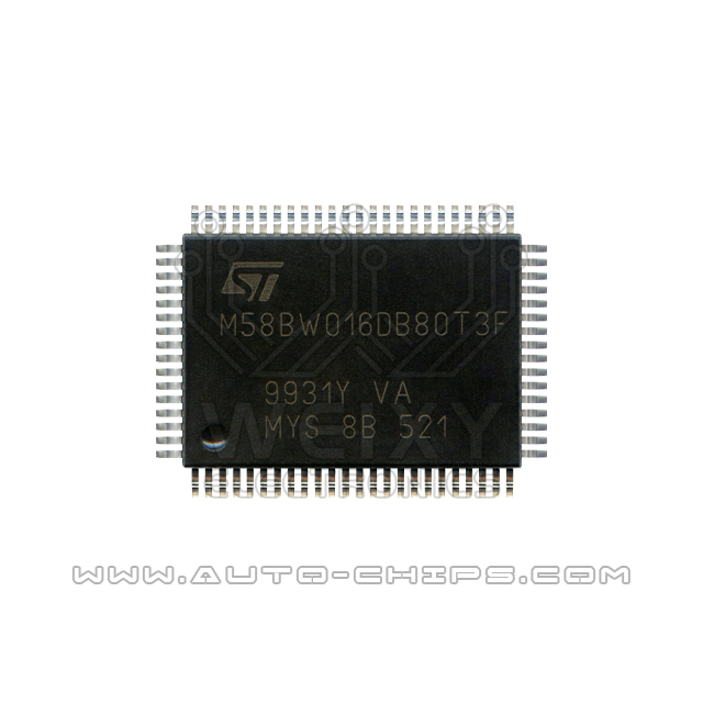 M58BW016DB80T3F flash chip use for automotives ECU