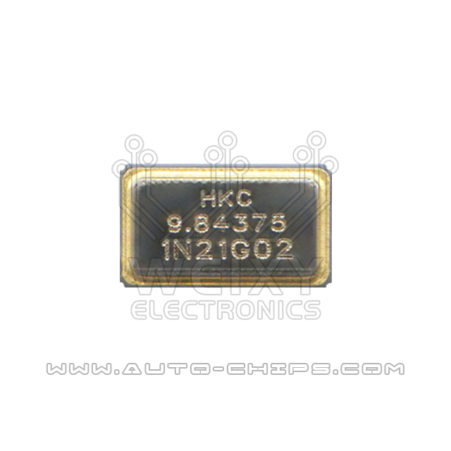 9.84375MHz crystal oscillator for automotives key
