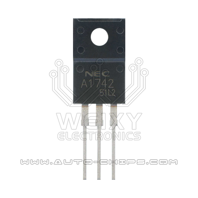 A1742 commonly used vulnerable chip for excavator ECU