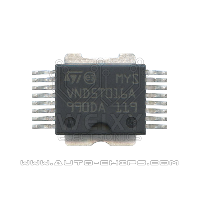 VND5T016A commonly used vulnerable driver chip for automobiles