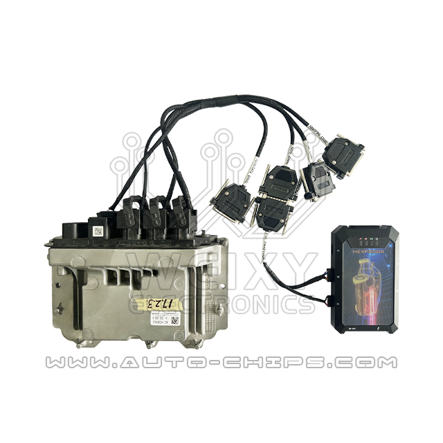 BMW N13 N20 N55 B38 MSV90 DME test platform cable work with HexProg2 Hexprog II