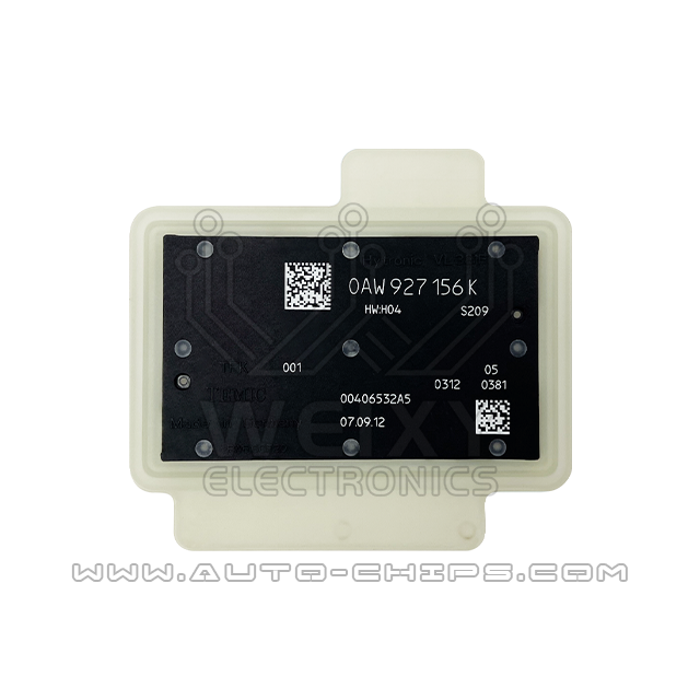 Cover for Audi 0AW VL381 CVT TCU transmission control unit