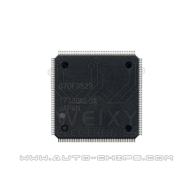 D70F3529 MCU chip use for automotives dashboard