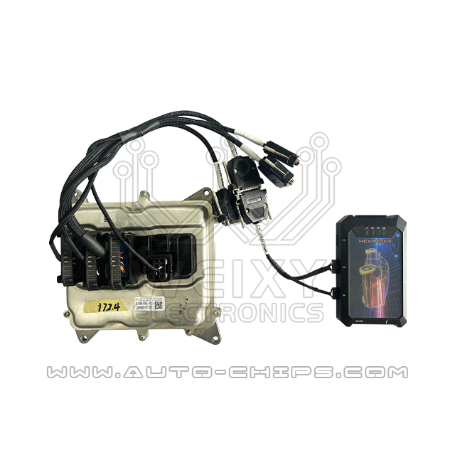 BMW N13 N20 N55 B38 MSV90 DME test platform cable work with HexProg2 Hexprog II