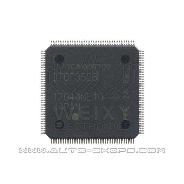 D70F3526 MCU chip use for automotives dashboard