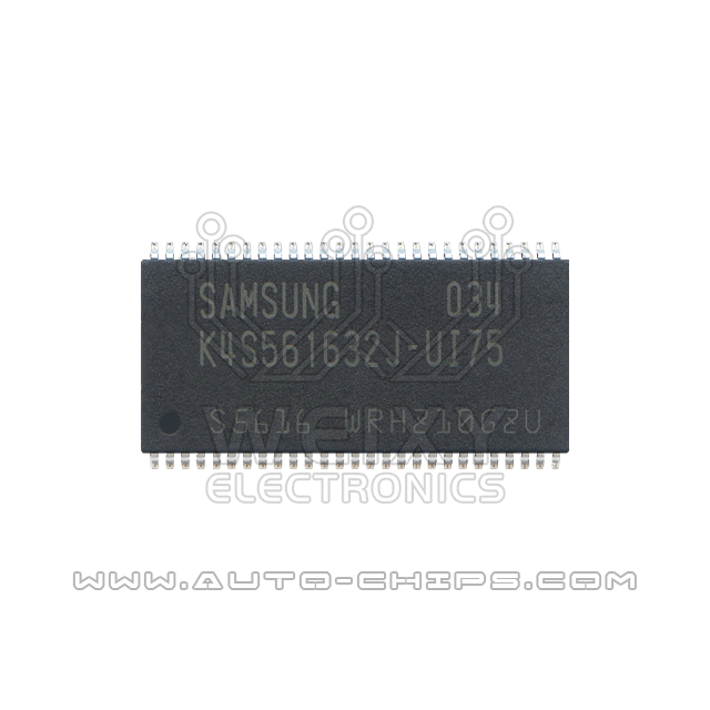 K4S561632J-UI75 flash chip use for automotives ECU