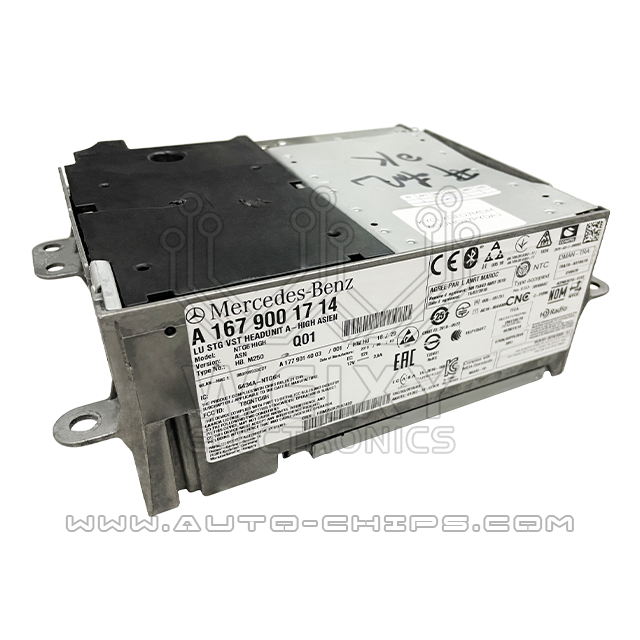 Repair clip adapter for Mercedes-Benz MBUX HU6 NTG6 RH850 R7F7015223 MCU wrok with VVDI PROG