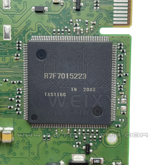 Repair clip adapter for Mercedes-Benz MBUX HU6 NTG6 RH850 R7F7015223 MCU wrok with VVDI PROG