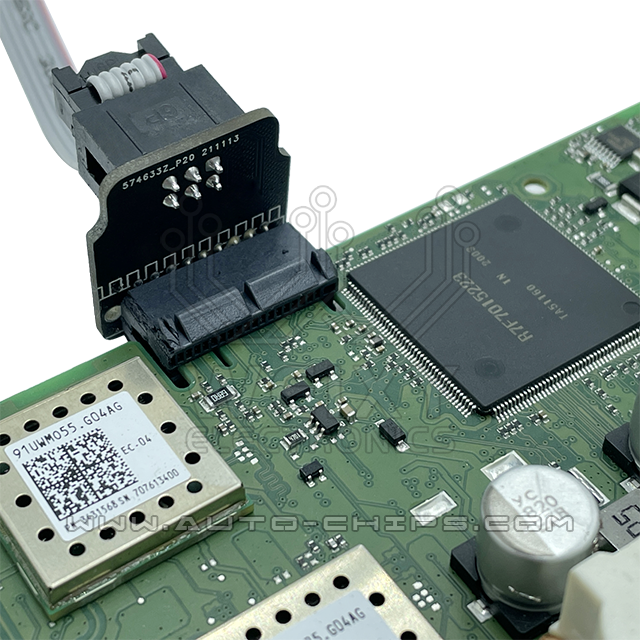 Repair clip adapter for Mercedes-Benz MBUX HU6 NTG6 RH850 R7F7015223 MCU wrok with VVDI PROG