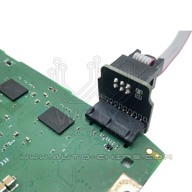 Repair clip adapter for Land Rover Jaguar AUH ACM head unit V850 D70F3554M1(A) MCU wrok with VVDI PROG