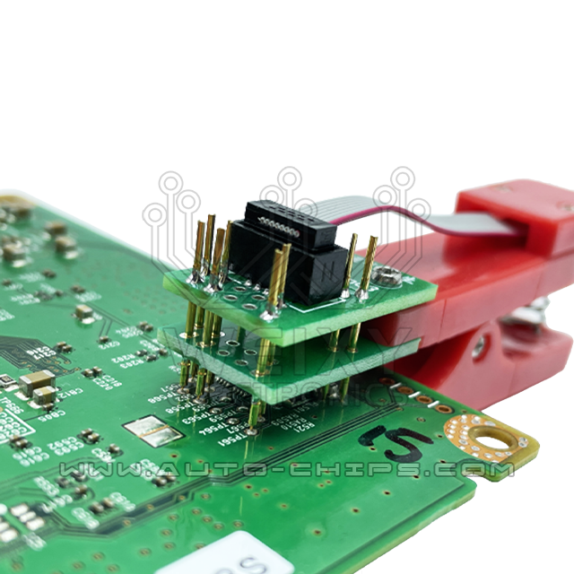 Repair clip adapter for Ford Lincoln head unit eMMC chip