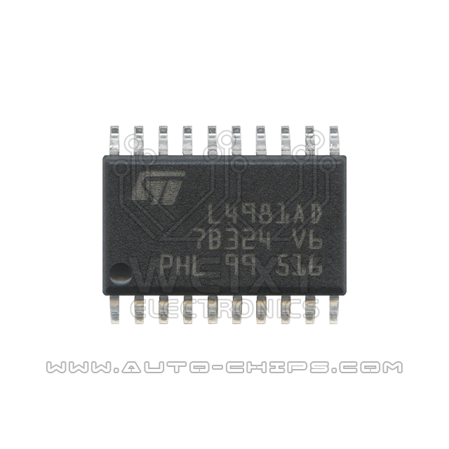 L4981AD chip use for automotives ECU