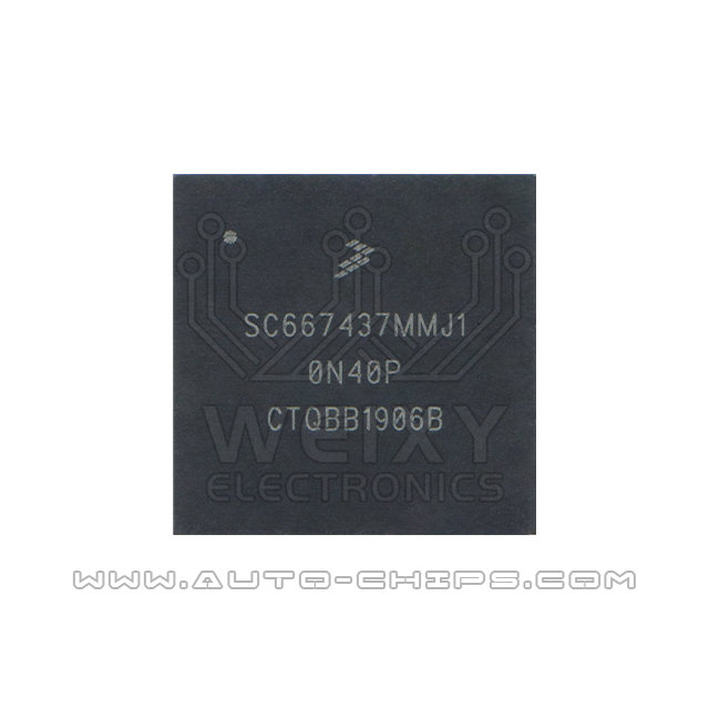 SC667437MMJ1 0N40P BGA MCU chip use for automotives ECU