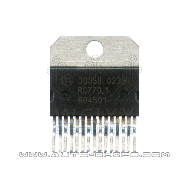 30358 commonly used vulnerable power supply chip for Bosch M154 ECU