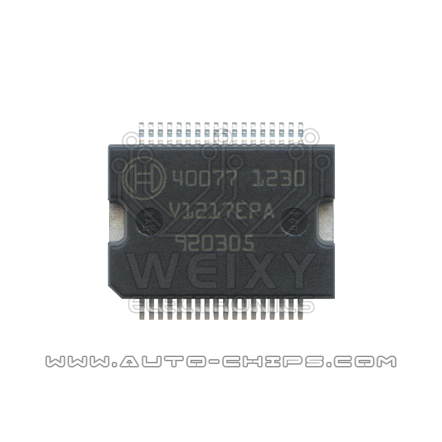 40077  commonly used vulnerable power driver chip for Bosch  high pressure common rail ECU