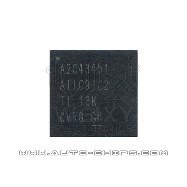 A2C43451 ATIC91C2 commonly used vulnerable chip for automotive ecu