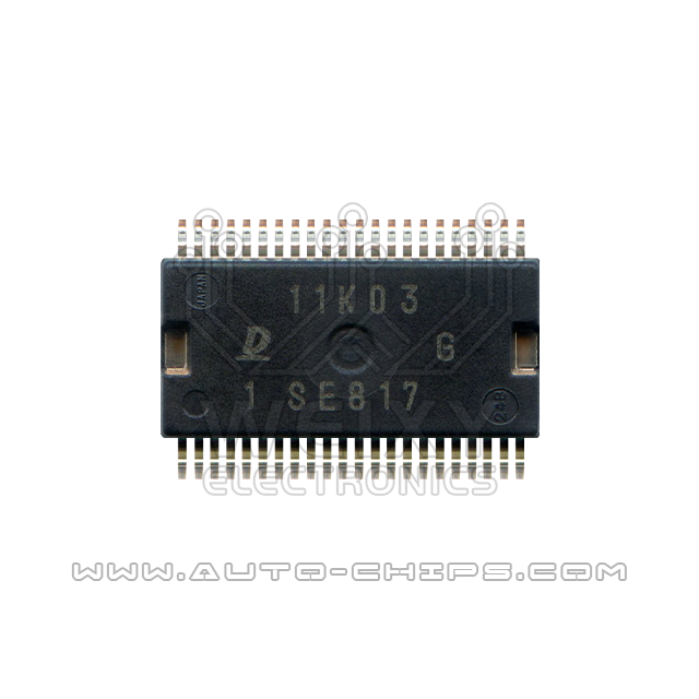SE817 commonly used vulnerable driver IC for Toyota ECU