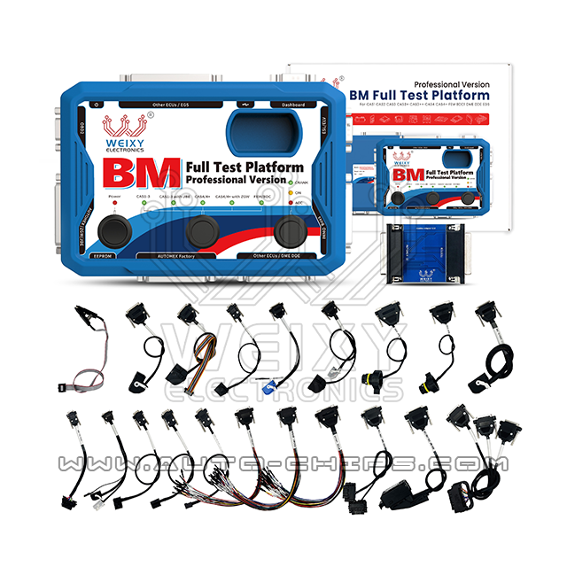 BMW Full Test Platform For CAS1 CAS2 CAS3 CAS3+ CAS3++ CAS4 CAS4+ FEM BDC1 - Professional Version